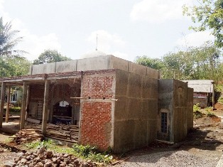 Pembangunan Masjid At-Tasbih Pondok Tasbih Pondok Pesantren Thoriqoh Ikhwanul Qalam